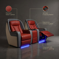 Luxora Elite Recliner Duo — infographic
