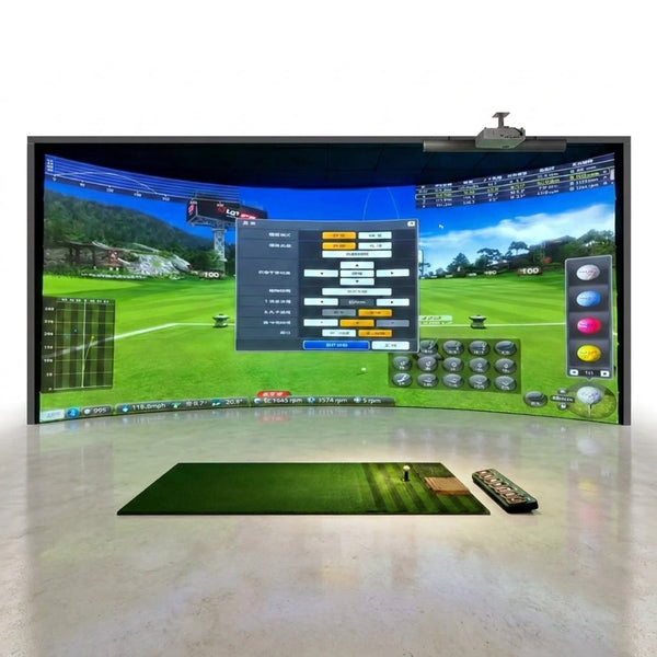 ProShot VisionX Golf Simulator — Studio Shot