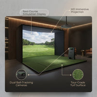 ProShot VisionX Golf Simulator — infographic