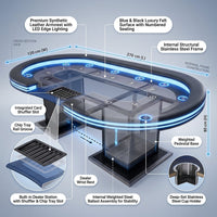 RoyalFlush Pro Dealer Poker Table — How It Works
