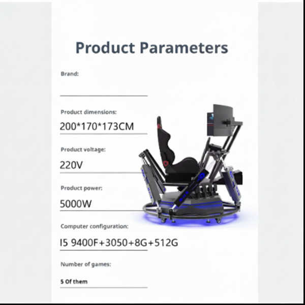 VorTech Quantum Motion Racing Simulator Rig